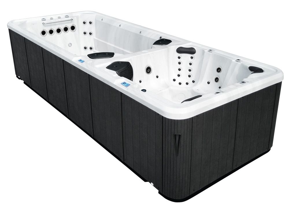 Плавательный  бассейн c противотоком двухзонный Jazzi Pool Sunset SKT339A