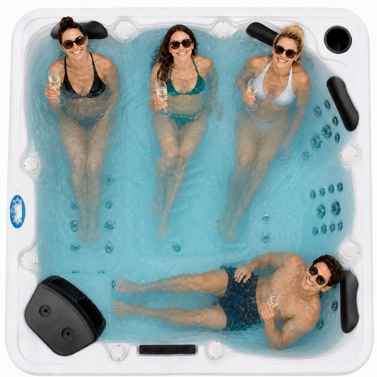 Гидромассажный Спа-Бассейн Jazzi Pool 333E Eldorado
